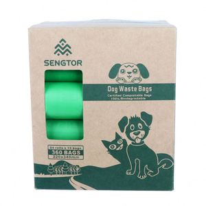 With logo Customized Eco-enviromental <b>Compostable</b> Plastic Dog Waste Pouch Flushable 100%biodegradable Pet Poop Dogs for <b>Bags</b> - Product Image 5