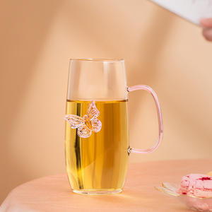 Nouvelle Arrivée 2025 – Théière en Verre Papillon Chauffante Haut de Gamme pour Femme avec Séparation Thé et Eau - Product Image 5