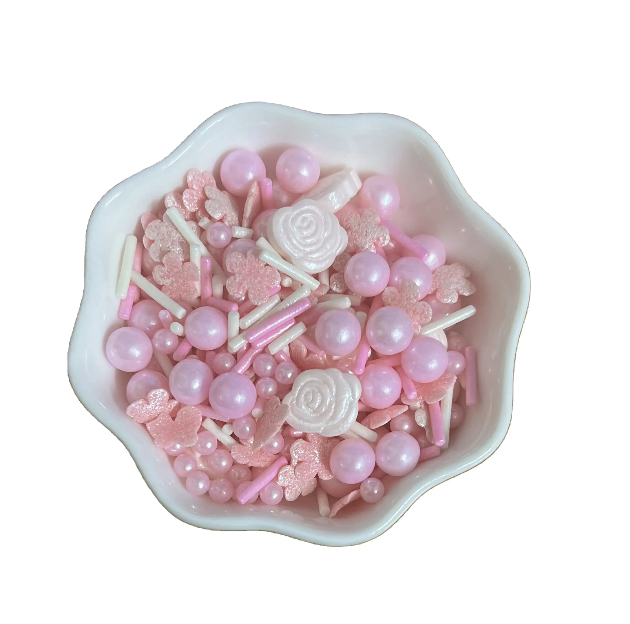 Nouvelles perles de décoration de gâteau de conception pour l'OEM de petits gâteaux disponible