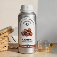 Fabriekslevering Hoge Kwaliteit 100% Pure Koudgeperste Ongeraffineerde Buriti Olie Cosmetische Grondstof voor Huidverzorging Haarverzorging