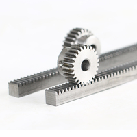 Accessoires de boîte de vitesses pour machine de gravure CNC, crémaillère droite et pignon, Modèles 1, 1.5, 2, 2.5, 3, 1M, 1.5M, 2M, 2.5M, 3M, 4M, 5M