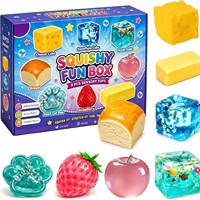 Nouveau Coffret Cadeau Transfrontalier de 4 Jouets Squishy Anti-Stress en Maltose, Créatifs, Doux et à Remontée Lente, pour Enfants