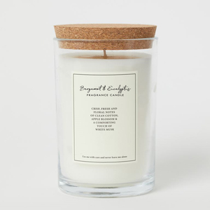 Gift Set Perfume Bergamat and <strong>Eucalyptus</strong> Scent Aromatherapy <strong>Candle</strong> With Lid - Product Image 1