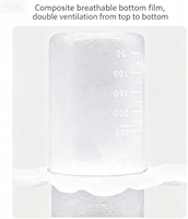 Serviettes hygiéniques jetables Moloven 3D Suspension Core, super absorbantes, anti-fuites, pour usage quotidien.