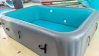 Piscine gonflable à parois épaisses pour jardin |   Rétention de chaleur et utilisation durable en toutes saisons
