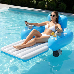 Tumbona Inflable <span class=keywords><strong>de</strong></span> PVC Personalizable <span class=keywords><strong>para</strong></span> <span class=keywords><strong>Adultos</strong></span> con Motor Eléctrico - Product Image 3