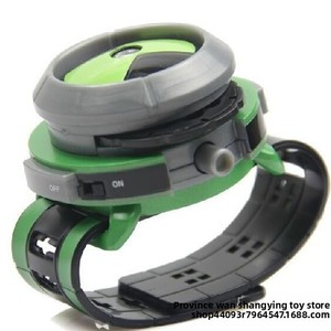 <strong>Ben10</strong> Junior Hacker Earth Defender Projection Electronic <strong>Watch</strong> Children's Toys Black UFO PVC Color Box Ages 7-14 Unisex - Product Image 3