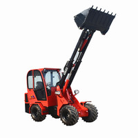 Mini Hoflader Diesel Radlader Kompakter Frontlader mit CE-Zertifizierung