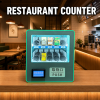 Distributeur automatique intelligent de comptoir, 10 voies, 24h/24, sans surveillance, pour snacks et cigarettes