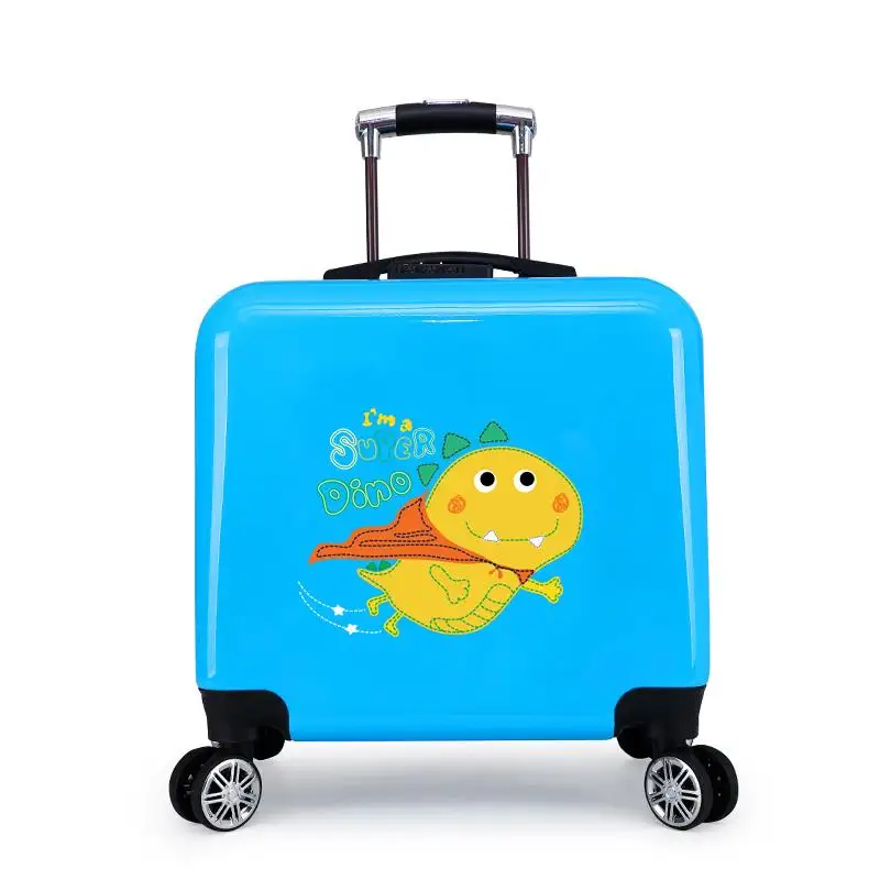 Aangepaste Cartoon Logo Baby Reizen Koffer Bagage Goedkope Prijs Goede Kwaliteit Kinderen/Kids Trolley Bagage