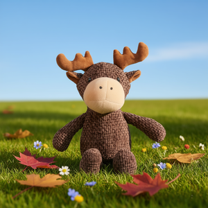 Peluche de Alce de 36 cm, Animal de Peluche Suave para Mascotas - Product Image 3