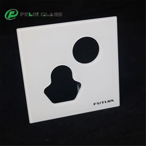 New Selling Solid Tempered Glass Panel Touch Switch Plates Industrial Workshop Use Socket - Product Image 3