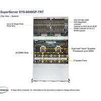 Penjualan Panas Server Rak 4U Sistem Prosesor Ganda GPU Supermicro SuperServer 6049GP-TRT Bekas Paket Asli Stok Tersedia