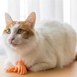 Tk Mini găng tay nổi tiếng ngón tay nhỏ Bìa trêu chọc mèo cao su Găng tay massage Hot Bán Vật Nuôi tương tác phong trào đồ chơi - Product Image 4