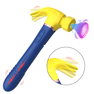 Vibrador Martillo Multifuncional, Máquina Sexual, Estimulación del Punto G, Dildo Telescópico, Masaje Vaginal, Succión de Clítoris, Masturbador Femenino - Product Image 5