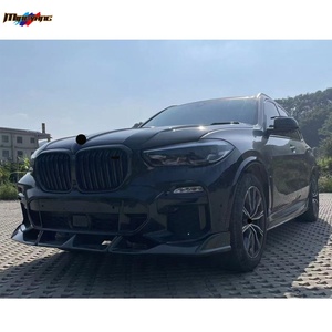 Kit Carrozzeria in Fibra di Carbonio Stile LD per BMW <span class=keywords><strong>X5</strong></span> G05 2019, Spoiler Anteriore, Minigonne Laterali, Diffusore Posteriore, Parti per Tuning Aerodinamico Esterno - Product Image 3