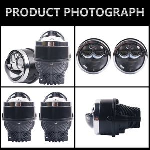 หลอดไฟรถยนต์ Sanvi 50W LED ไฟต่ำและไฟสูง กันน้ำ IP68 พร้อมเลนส์โปรเจคเตอร์สำหรับไฟตัดหมอก ใหม่ ไฟกำลังสูง 12V - Product Image 6