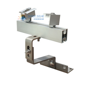 <span class=keywords><strong>Crochet</strong></span> <span class=keywords><strong>de</strong></span> <span class=keywords><strong>toit</strong></span> <span class=keywords><strong>en</strong></span> alliage d'aluminium <span class=keywords><strong>pour</strong></span> le montage <span class=keywords><strong>de</strong></span> panneaux solaires <span class=keywords><strong>pour</strong></span> la <span class=keywords><strong>fixation</strong></span> <span class=keywords><strong>de</strong></span> modules solaires - Product Image 4