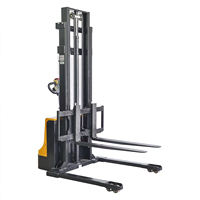 Empileur de palettes hydraulique 1 tonne 3m Empileur électrique Walkie Reach Empileur élévateur électrique