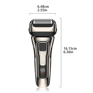 Exclusive USB <b>Shaver</b> Three Reciprocating Blades for Sideburns Shaving Washing Household Hotel Use <b>Shaver</b> With - Product Image 2