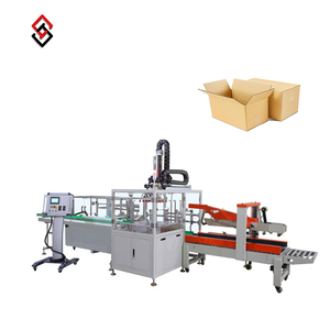Máquina Selladora y Envolvedora <span class=keywords><strong>de</strong></span> Cajas <span class=keywords><strong>de</strong></span> Cartón Digital Totalmente Automática con Doble <span class=keywords><strong>Manipulador</strong></span> Servo y Riel Guía Importado para Envasado <span class=keywords><strong>de</strong></span> <span class=keywords><strong>Alimentos</strong></span> - Product Image 1