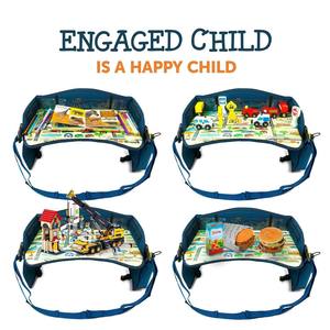 Muestra Gratuita, Asiento de Coche para Niños Pequeños, Esencial para Viajes, Bandeja de Juego, Organizador, Tablero de Dibujo y Pintura, Mesa de Viaje para Niños - Product Image 6