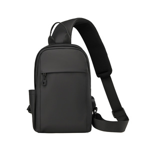 Sac de Poitrine Léger et Tendance pour Homme, Style Motard, Sac Banane Multifonctionnel pour Loisirs, Sac Bandoulière Croisé – Vente en Gros - Product Image 1