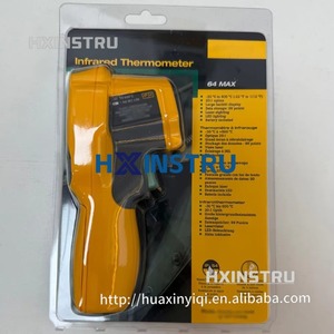 Thermomètre IR 64 MAX, thermomètre infrarouge industriel portable 64 MAX, instrument de mesure de paramètres d'origine lexso H - Product Image 1
