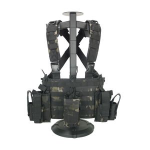 سترة تكتيكية للصيد مع حامل MOLLE سريع التحرير وحزام صدر قابل للفصل، قابل للتعديل للصيد/الرماية - Product Image 1