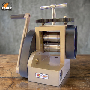Eagle Jewellery Machinery Steel <b>Rolling</b> Mill Model 64.0413 Compact Premium 89mm Roll 23kg Gujarat Jewelry Making Supplies <b>Kit</b> - Product Image 2