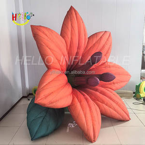 Belle fleur colorée gonflable pour café Bar discothèque magasin décoration scène fête activité fleur gonflable - Product Image 4