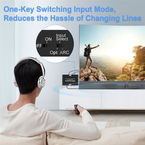 Extracteur audio HDMI <span class=keywords><strong>ARC</strong></span>, SPDIF optique vers HDMI <span class=keywords><strong>ARC</strong></span> RCA L/R 3.5mm convertisseur audio stéréo numérique vers analogique pour barre de son TV <span class=keywords><strong>Sonos</strong></span> - Product Image 6