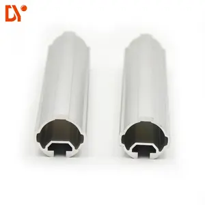 Tubo in alluminio DY28-02A tubo con scanalatura a T per sistema di scaffalature per tubi