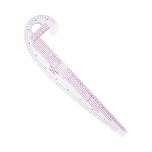 Regla multifuncional para prendas de vestir 6501, herramienta de plástico métrica curva para la creación de patrones de ropa. - Product Image 4