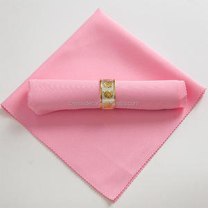 Hotel- & Hochzeits-Tischdekoration im Westlichen Stil: 100% Polyester Königsblauer Tischserviettenring für Hochzeiten, Hotels, Events und Partys - Product Image 3