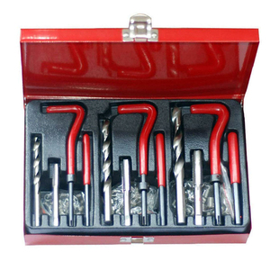 Hilo de kit de instalación/reparación <span class=keywords><strong>herramienta</strong></span> taladro kit grifo 88 piezas de kit de reparación de roscado inserciones - Product Image 1