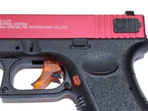 Entrenador láser <span class=keywords><strong>de</strong></span> acero estilo G17, accesorio educativo <span class=keywords><strong>de</strong></span> tiro escolar al aire libre para práctica <span class=keywords><strong>de</strong></span> fuego seco - Product Image 4