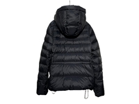 Veste matelassée d'hiver courte unisexe personnalisée imperméable à l'eau à motif géométrique en peau de serpent épaisse