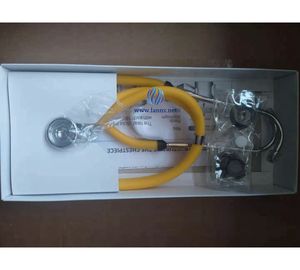 Высокое качество, кардиология, врач, медсестра, стетоскоп, цветной стетоскоп с двумя головками, мягкий Делюкс, стетоскопы из алюминиевого сплава - Product Image 5