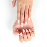 Autocollants temporaires pour enfants, conçus par OEM, 2026, autocollants pour ongles en gel, autocollants pour nail art