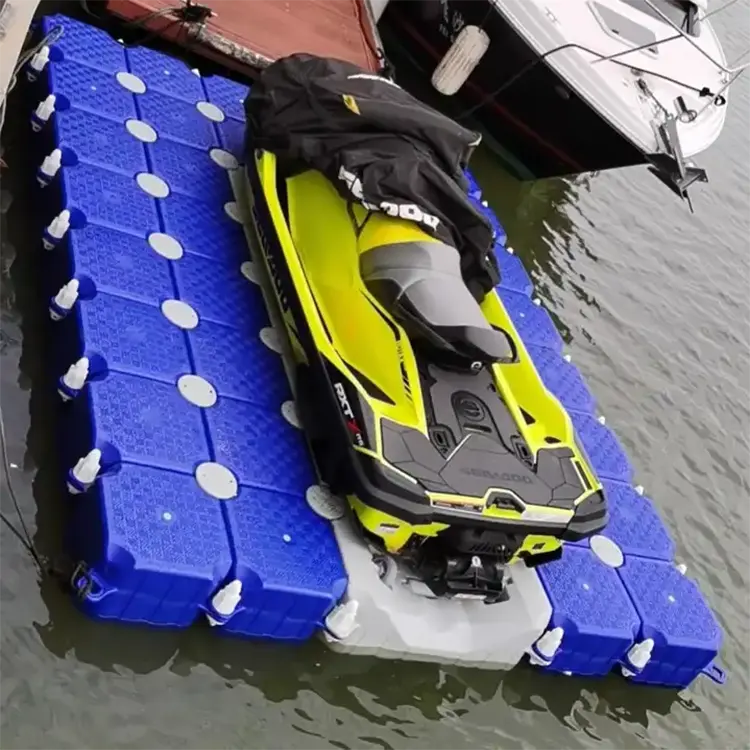 Modular Jetski Ramp Dock apung Marina Jet mobil Drydock bongkar pasang Pontoon