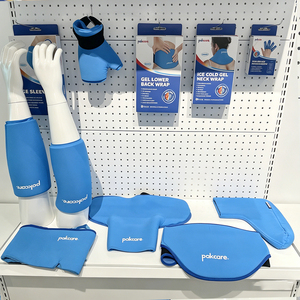 Más Vendido: Compresa Fría/Caliente de Compresión, Gorro <span class=keywords><strong>para</strong></span> Migrañas, Terapia de Hielo, Rodilleras, Serie de Gel Flexible Reutilizable <span class=keywords><strong>para</strong></span> Alivio del Dolor - Product Image 2