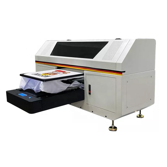 Directly Print on T-Shirt Clothes DTG CMYKW 5 Colors Printer DTF Printer T-Shirt Jersey Hoodie Printing Machine