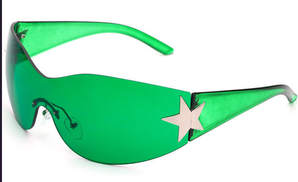 สีเขียว