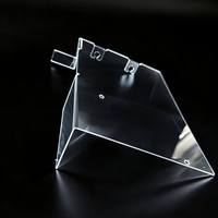 Plaque d'isolation en polycarbonate transparent de 1 mm à haute résistance, pliable à froid, avec fentes à clipser, découpe personnalisable, sur mesure en usine