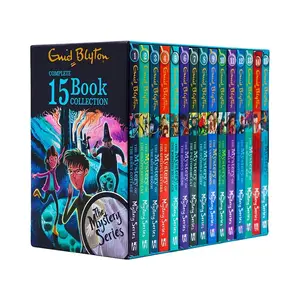 Enid Blyton Complete 15 Book Collection The Mystery Series Story Books Detective Novel