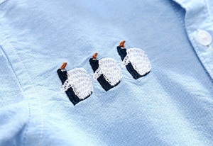 ร้านขายส่งออนไลน์ เสื้อเด็กผู้ชายลายการ์ตูนปัก ผ้าขนหนูสีพื้น แขนยาว ลายรถบรรทุก ย้อมสีแบบไทได - Product Image 5