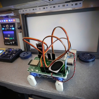 Thinker Robot Dog ESP32 Kit éducatif double contrôle et évitement d'obstacles par ultrasons Développement AIoT à base zéro rendu facile