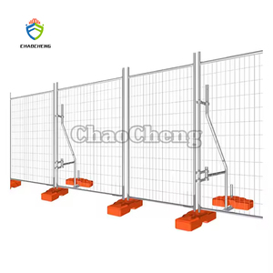 Chất lượng cao di chuyển miễn phí đứng Úc tạm thời hàng rào Bảng điều khiển mạ kẽm cho xây dựng trang web sử dụng sự kiện tạm thời hàng rào - Product Image 6