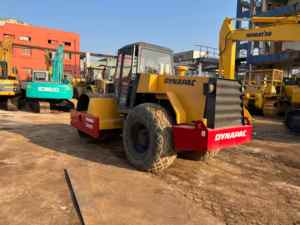 ใช้เครื่องบดอัดดินแบบดรัมเดี่ยว Dynapac CA25D สำหรับงานก่อสร้าง - Product Image 5